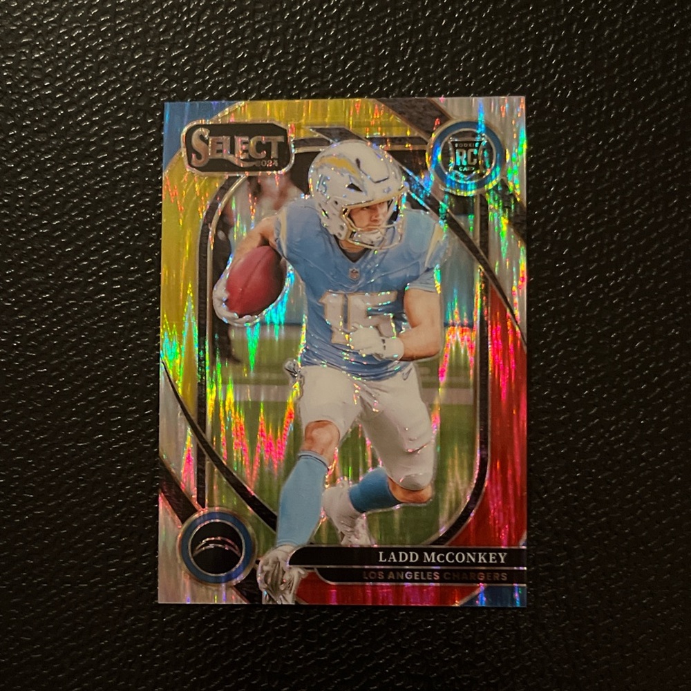 Ladd McConkey Shock Prizm RC SP